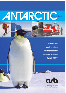 the ASTA Booklet - Australian Antarctic Division