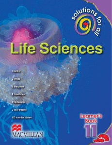 Solutions for all Life Sciences Grade 11 Learner`s Book