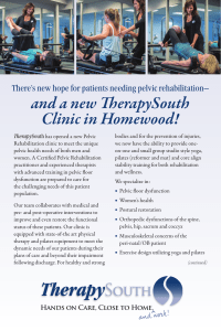 and a new TherapySouth Clinic in Homewood!