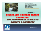 Direct-Indirect Object Pronouns