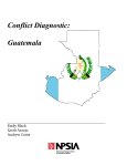 Guatemala - Conflict Diagnostic