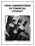 four cornerstones of financial literacy