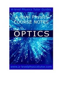 Optics, e-book, 12 chapters, 51 pages