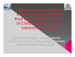 (AP)of Root Bark Ethanolic Extract of Carissa edulis (Vahl)