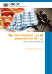 The non-medical use of prescription drugs. Policy direction issues