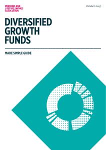 diversified growth funds - Pensions and Lifetime Savings Association