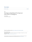 The Impoverished Island: Development Intervention in Madagascar