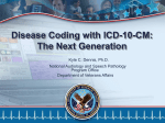Disease Coding with IDC-10-CM: The Next Generation