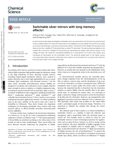 Switchable silver mirrors with long memory effects