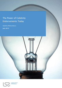 2. The Power of Celebrity Endorsements Today