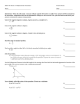 Math-180-Exam #3 (Trigonometry Functions) Practice Exam
