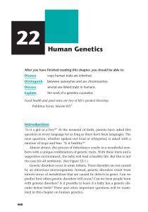 Human Genetics