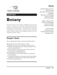 Botany - Life Sciences