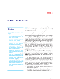 structure of atom