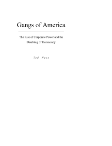 Gangs of America()