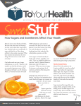 How Sugars and Sweeteners Affect Your Health