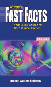 Nurse`s Fast Facts : Your Quick Source for Core Clinical Content