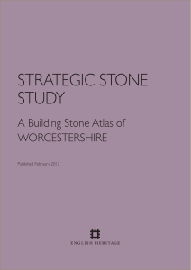 Worcestershire Building Stone Atlas
