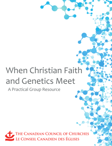 When Christian Faith and Genetics Meet