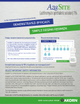 DEMONSTRATED EFFICACY. SIMPLE DOSING REGIMEN.