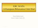 EBC MAIN: A European Bifurcation Club Trial