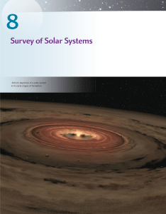 CHAPTER 8 Survey of Solar Systems