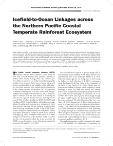 Icefield-to-Ocean Linkages across the Northern Pacific Coastal