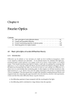 Chapter 4 Fourier Optics