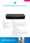 Spec Sheet - NetComm Wireless