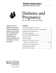 Diabetes and Pregnancy: The best for you and your