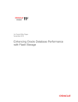 Enhancing Oracle Database Performance with Flash Storage