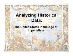 Analyzing Historical Data: