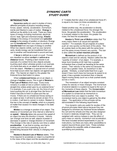 dynamic carts study guide