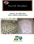 Review-Exam Strategies Social 30-1