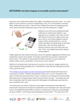 METFORMIN: Are there impacts to my health and the environment?