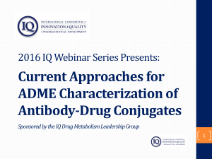 Current Approaches for ADME Characterization of
