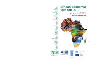African Economic Outlook 2013