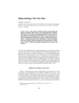 Biogerontology: The Next Step