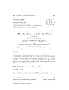BPS states of curves in Calabi–Yau 3–folds