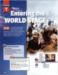 Chapter 7 - Entering the World Stage