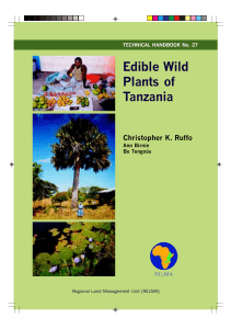 Edible Wild Plants of Tanzania