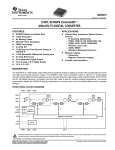 12-Bit, 80 MSPS CommsADC? Analog-to-Digital