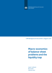 Macro-economics of balance-sheet problems and the