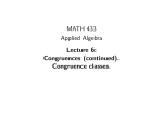 Lecture 6 - Math TAMU