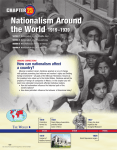 Nationalism Around the World, 1919-1939