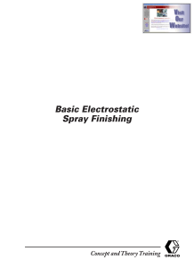 Basic Electrostatic Spray Finishing