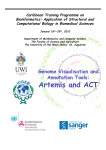 Genome Visualisation and Annotation Tools: Artemis and ACT