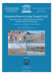 Biosphere Reserve Study, Sharjah, U.A.E.