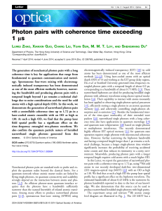 Photon pairs with coherence time exceeding 1 μs