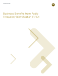 Business Benefits from Radio Frequency Identification (RFID)